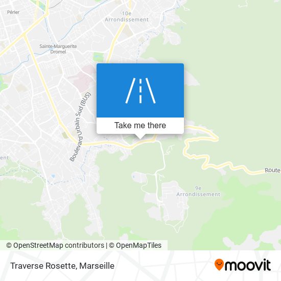 Mapa Traverse Rosette