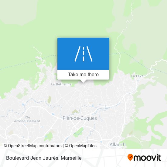 Boulevard Jean Jaurès map