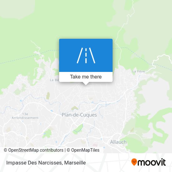 Impasse Des Narcisses map