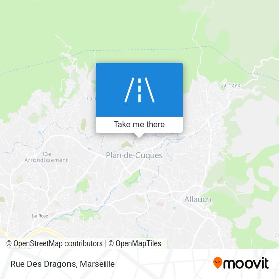 Rue Des Dragons map