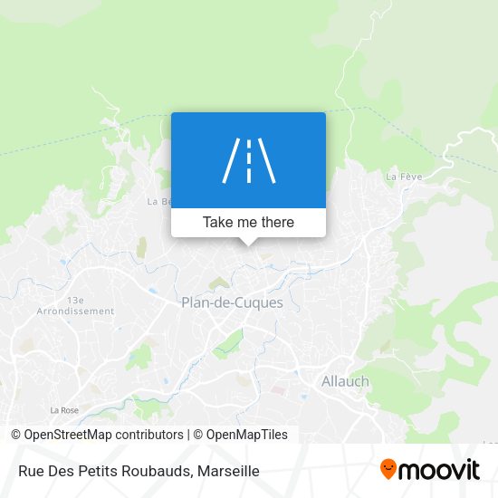 Rue Des Petits Roubauds map
