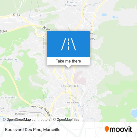 Boulevard Des Pins map