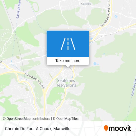 Chemin Du Four À Chaux map