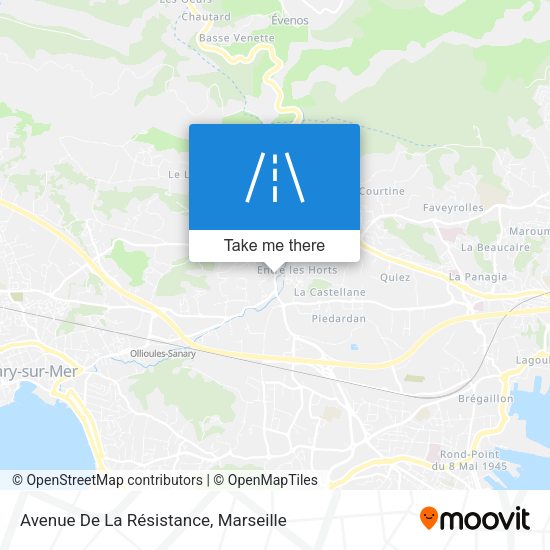 Avenue De La Résistance map