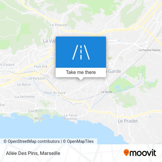 Allée Des Pins map