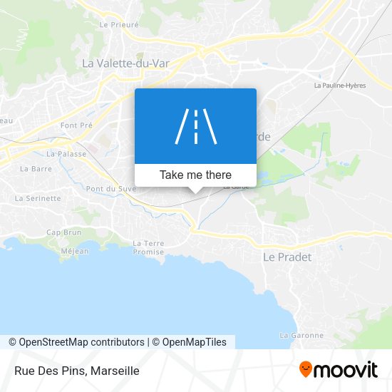 Rue Des Pins map