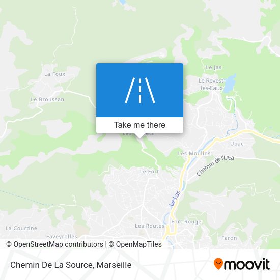 Chemin De La Source map