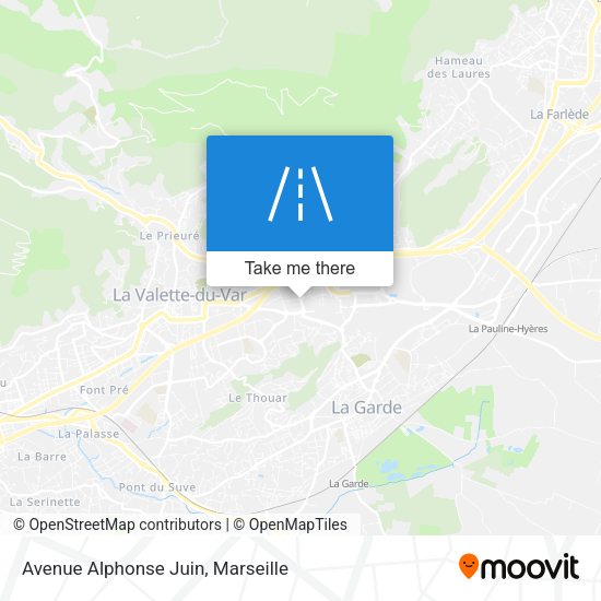 Avenue Alphonse Juin map