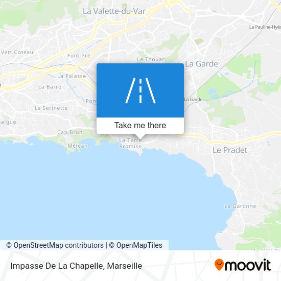 Impasse De La Chapelle map