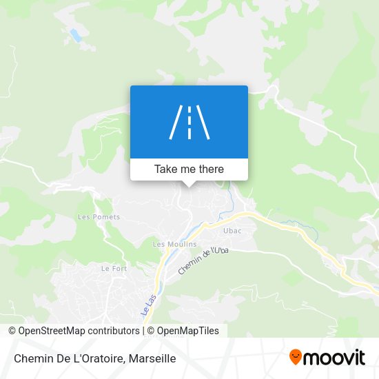 Chemin De L'Oratoire map