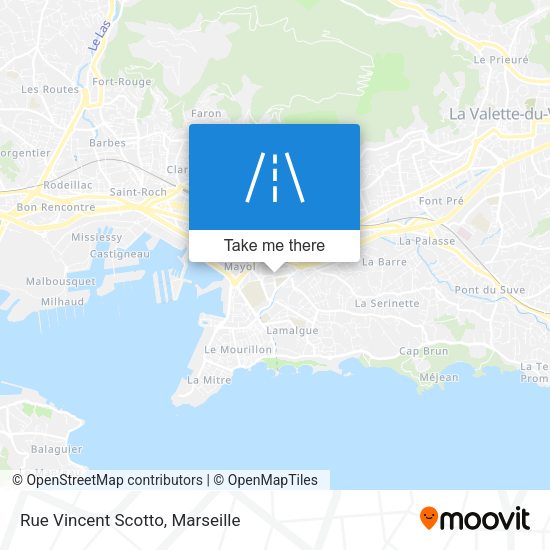 Rue Vincent Scotto map