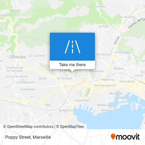 Rue Des Coquelicots map