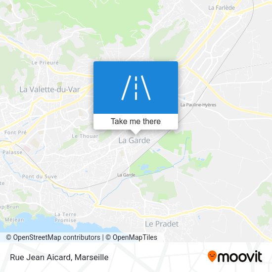 Rue Jean Aicard map