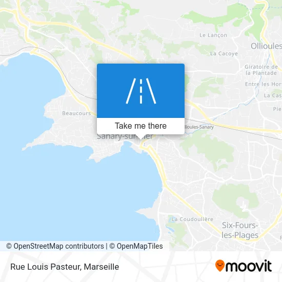 Rue Louis Pasteur map