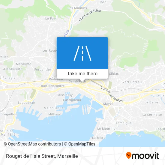 Rue Rouget De L'Isle map