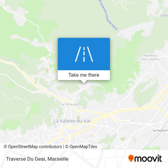 Traverse Du Geai map