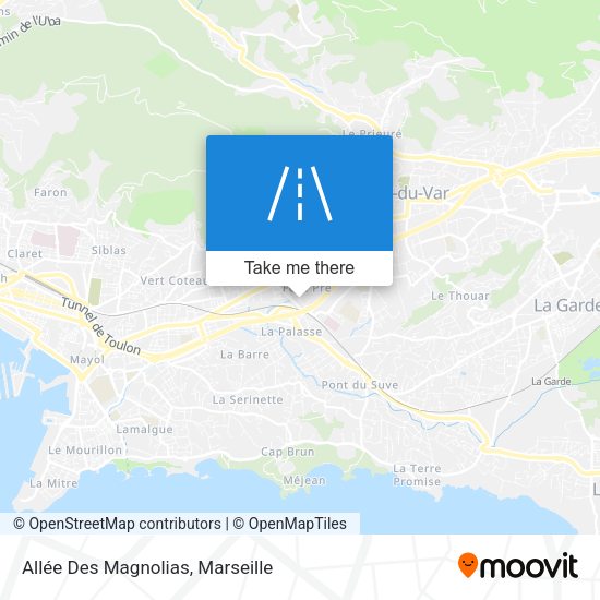 Allée Des Magnolias map
