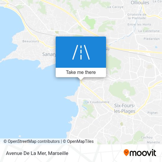 Avenue De La Mer map
