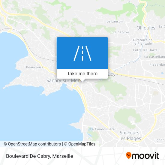 Boulevard De Cabry map
