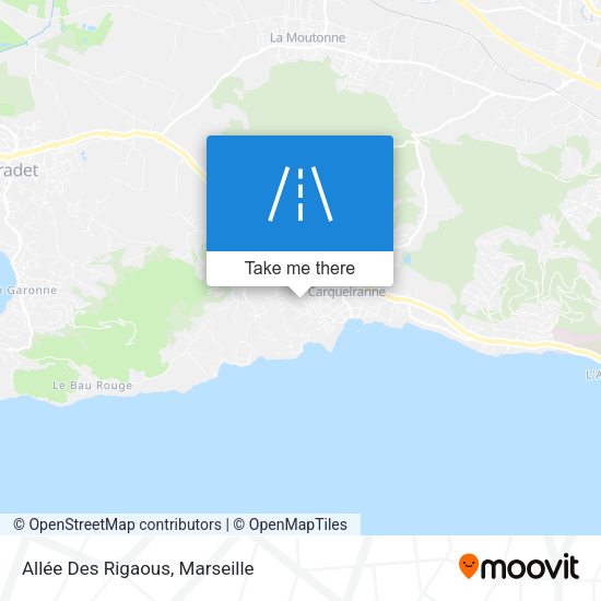 Allée Des Rigaous map