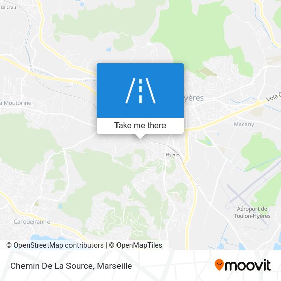 Chemin De La Source map