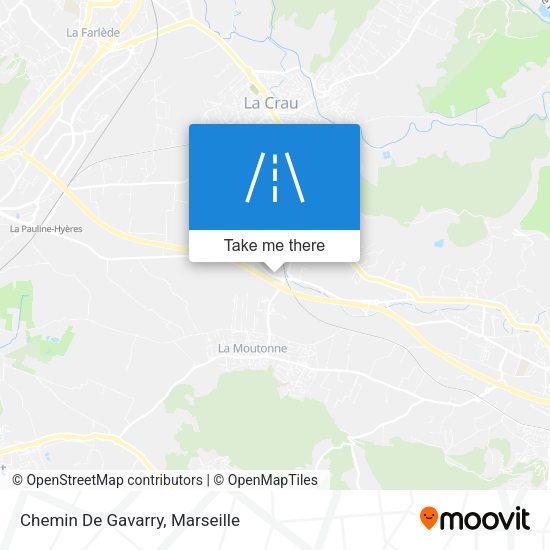 Chemin De Gavarry map