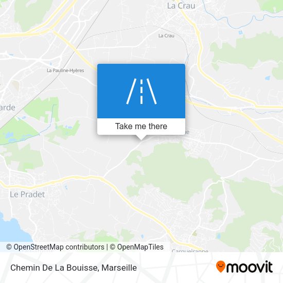 Chemin De La Bouisse map