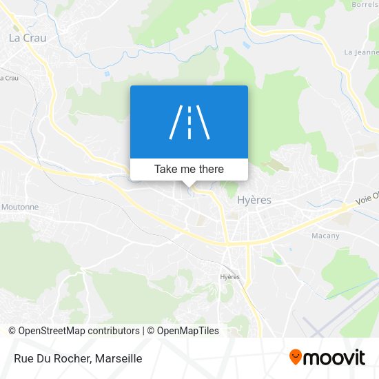 Rue Du Rocher map