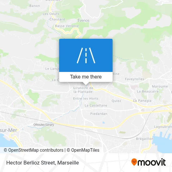 Rue Hector Berlioz map