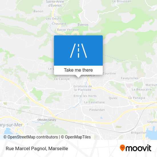 Rue Marcel Pagnol map