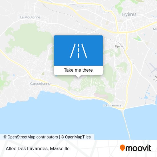 Allée Des Lavandes map