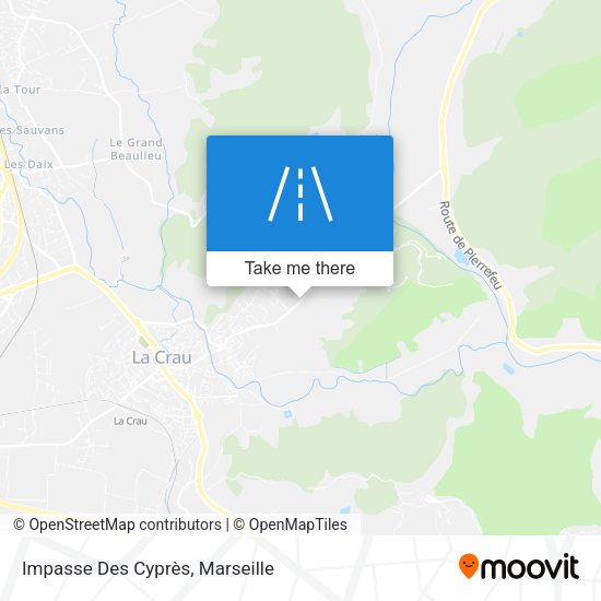 Impasse Des Cyprès map