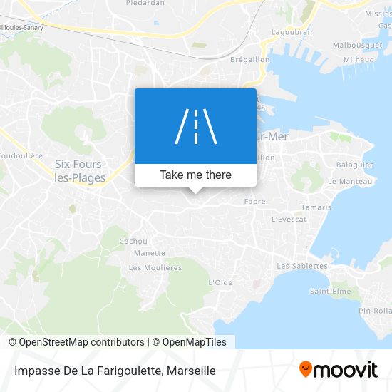 Impasse De La Farigoulette map