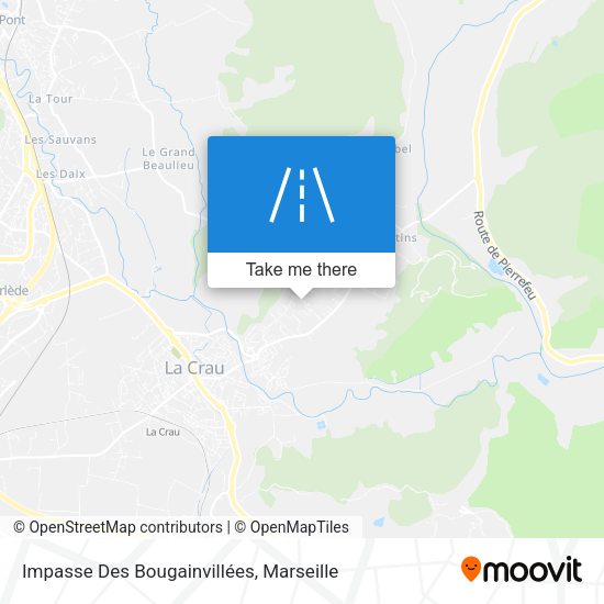 Impasse Des Bougainvillées map