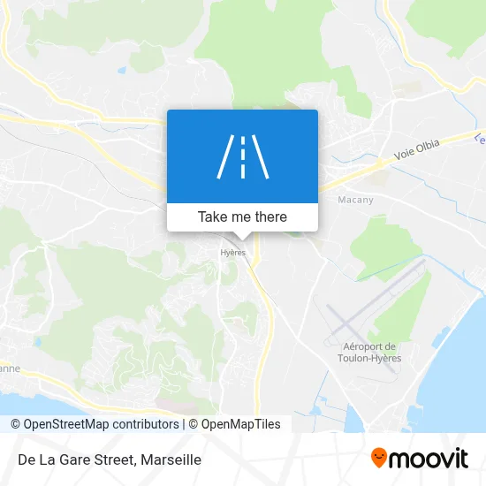 Rue De La Gare map
