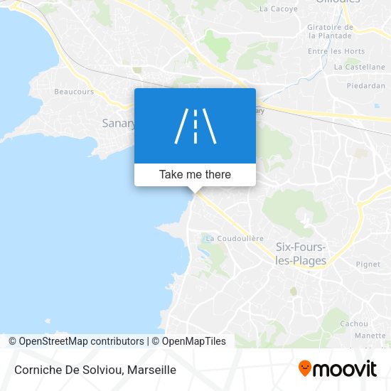 Corniche De Solviou map