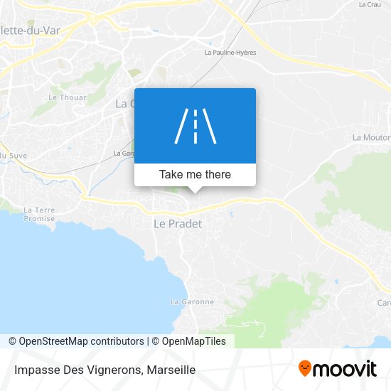 Impasse Des Vignerons map