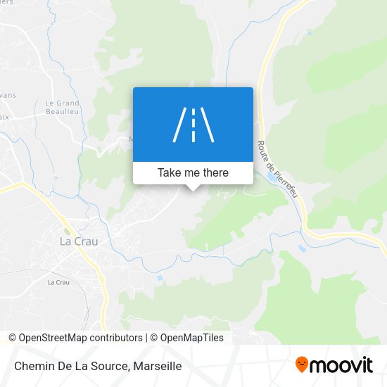 Chemin De La Source map