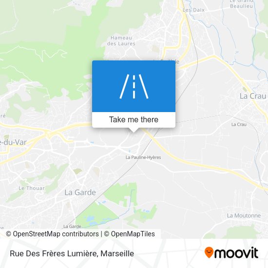 Rue Des Frères Lumière map