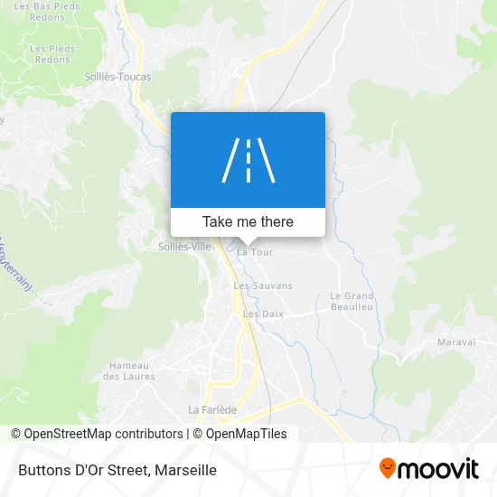 Rue Des Boutons D'Or map