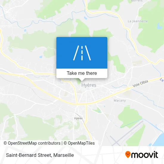 Rue Saint-Bernard map