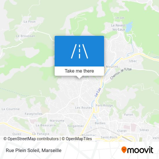 Rue Plein Soleil map