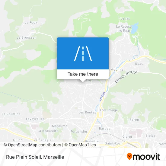 Rue Plein Soleil map