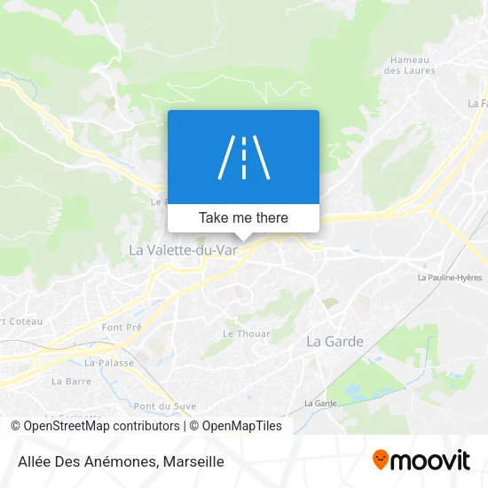 Allée Des Anémones map