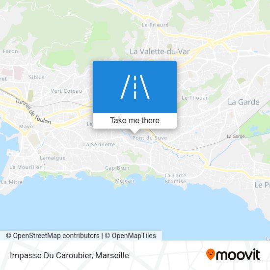 Impasse Du Caroubier map