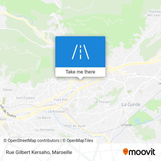 Rue Gilbert Kersaho map