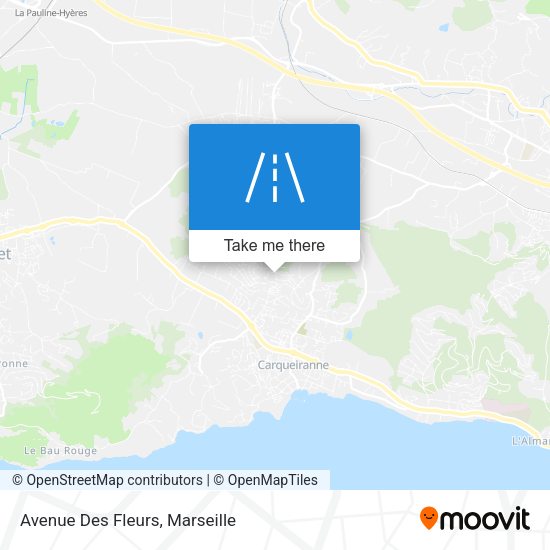 Avenue Des Fleurs map