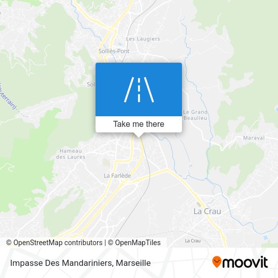 Impasse Des Mandariniers map