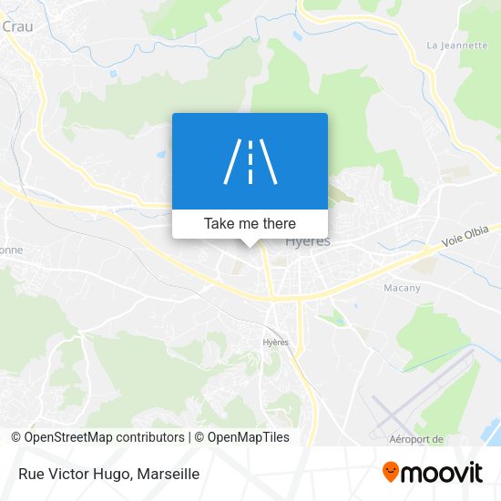Rue Victor Hugo map