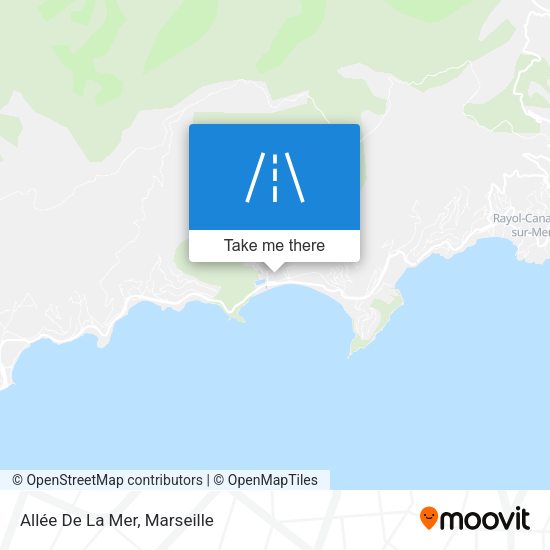Allée De La Mer map